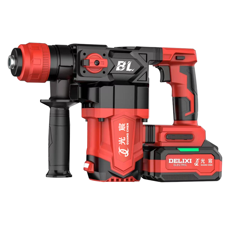 Ciężki młot bezszczotkowy litowo -jonowy